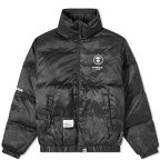 【送料無料】 ベイシング エイプ メンズ ジャケット・ブルゾン アウター AAPE Now Camo Down Jacket Black (Multi)