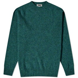 【送料無料】 ワイエムシー メンズ ニット・セーター アウター YMC Suedehead Crew Neck Knit Green