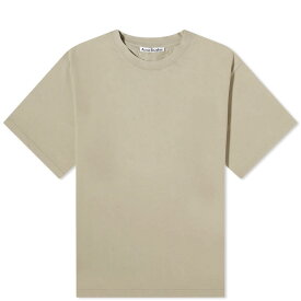 【送料無料】 アクネ ストゥディオズ メンズ Tシャツ トップス Acne Studios Extorr Vintage T-Shirt Concrete Grey