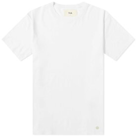 【送料無料】 フォーク メンズ Tシャツ トップス Folk Assembly T-Shirt White