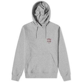 【送料無料】 ヌーディージーンズ メンズ パーカー・スウェット フーディー アウター Nudie Franke Logo Hoody Grey Melange