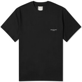 【送料無料】 ウーヨンミ メンズ Tシャツ トップス Wooyoungmi Square Logo T-Shirt Black