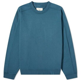 【送料無料】 フォーク メンズ パーカー・スウェット アウター Folk Prism Sweatshirt Ocean Blue