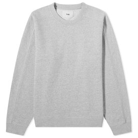 【送料無料】 フォーク メンズ パーカー・スウェット アウター Folk Prism Sweatshirt Grey Melange