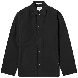 【送料無料】 ノースプロジェクト メンズ ジャケット・ブルゾン アウター Norse Projects Pelle Waxed Nylon Insulated Jacket Black