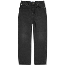 【送料無料】 ロエベ メンズ デニムパンツ ジーンズ ボトムス Loewe Straight Jeans Washed Black