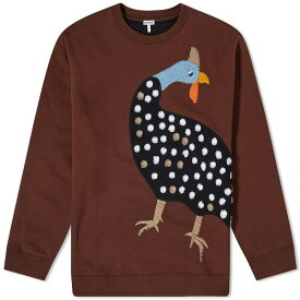 【送料無料】 ロエベ メンズ ニット・セーター アウター Loewe Bird Sweater Cocoa