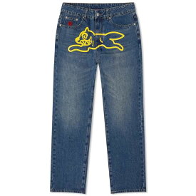 【送料無料】 アイスクリーム メンズ デニムパンツ ジーンズ ボトムス ICECREAM Running Dog Jeans Dark Blue Wash