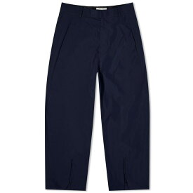 【送料無料】 クレイググリーン メンズ カジュアルパンツ ボトムス Craig Green Split Hem Trouser Navy