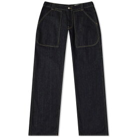 【送料無料】 アレキサンダー・マックイーン メンズ デニムパンツ ジーンズ ボトムス Alexander McQueen Denim Worker Jeans Indigo