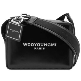 【送料無料】 ウーヨンミ メンズ ショルダーバッグ バッグ Wooyoungmi Leather Cross Body Bag Black