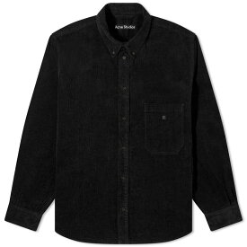 【送料無料】 アクネ ストゥディオズ メンズ ジャケット・ブルゾン アウター Acne Studios Oday Corduroy Shirt Jacket Black