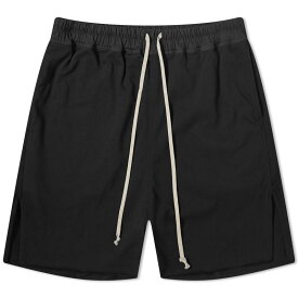 【送料無料】 リックオウエンス メンズ ハーフパンツ・ショーツ ボトムス Rick Owens Boxers Heavy Jersey Shorts Black