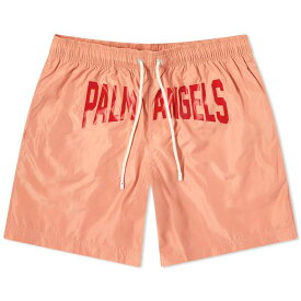 【送料無料】 パーム・エンジェルス メンズ ハーフパンツ・ショーツ 水着 Palm Angels PA City Swim Shorts Pink