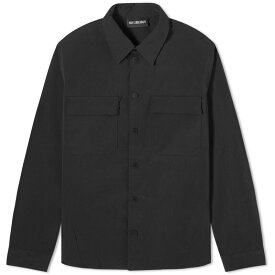 【送料無料】 ハンコペンハーゲン メンズ シャツ トップス Han Kjobenhavn Nylon Long Sleeve Overshirt Black