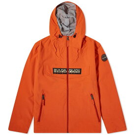 【送料無料】 ナパピリ メンズ ジャケット・ブルゾン アウター Napapijri Rainforest Zip Through Jacket Burnt Orange