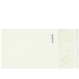 【送料無料】 アクネ ストゥディオズ メンズ マフラー・ストール・スカーフ アクセサリー Acne Studios Vargo Boiled Wool Scarf Warm White