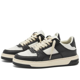 【送料無料】 リプレゼント メンズ スニーカー シューズ Represent Apex Tumbled Leather Sneaker White & Black