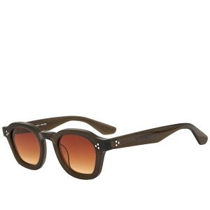 AL fB[X ANZT[ TOXEACEFA S AKILA Logosunglasses Umber & Amber Ao[