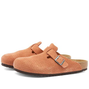 �r���P���V���g�b�N �����Y �V���[�Y �T���_�� Birkenstock Boston Burnt Orangembossedots �I�����W