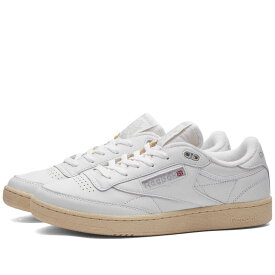 【送料無料】 リーボック メンズ スニーカー シューズ Reebok Club C 85 Vintage Footwear White Pure Grey & Paper White