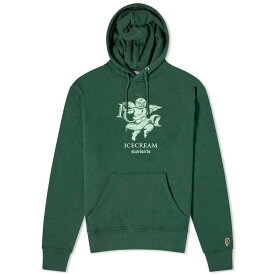 【送料無料】 アイスクリーム メンズ パーカー・スウェット フーディー アウター ICECREAM Cherub Popover Hoodie Green