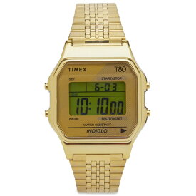 【送料無料】 タイメックス メンズ 腕時計 アクセサリー Timex Archive Timex T80 Digital Watch Gold