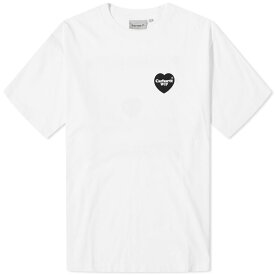 【送料無料】 カーハート メンズ Tシャツ トップス Carhartt WIP Heart Bandana T-Shirt White & Black