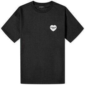 【送料無料】 カーハート メンズ Tシャツ トップス Carhartt WIP Heart Bandana T-Shirt Black & White