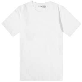 【送料無料】 コム・デ・ギャルソン メンズ Tシャツ トップス Comme des Garcons SHIRT x Sunspel T-Shirt White