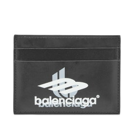 【送料無料】 バレンシアガ メンズ 財布 アクセサリー Balenciaga Sport Logo Card Holder Black & White White
