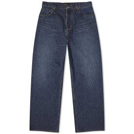 【送料無料】 バレンシアガ メンズ デニムパンツ ジーンズ ボトムス Balenciaga Relaxed Fit Jean Dark Indigo & Madder