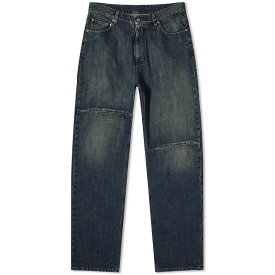 【送料無料】 マルタンマルジェラ メンズ デニムパンツ ジーンズ ボトムス MM6 Maison Margiela Regular Fit 5 Pocket Jean Blue