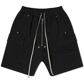 【送料無料】 リックオウエンス メンズ ハーフパンツ・ショーツ ボトムス Rick Owens DRKSHDW Cargobela Shorts Black