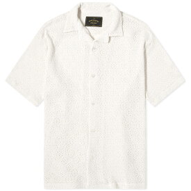 【送料無料】 ポーチュギースフランネル メンズ シャツ トップス Portuguese Flannel Ground Knit Vacation Shirt Off White