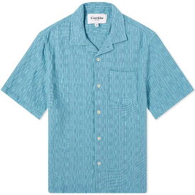 【送料無料】 コリドー メンズ シャツ トップス Corridor Rainbow Weave Vacation Shirt Blue