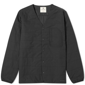 【送料無料】 スノーピーク メンズ ニット・セーター カーディガン アウター Snow Peak Flexible Insulated Cardigan Black