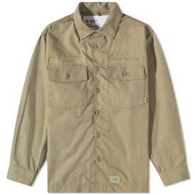 【送料無料】 ダブルタップス メンズ シャツ トップス WTAPS Buds Long Sleeve Shirt Olive Drab