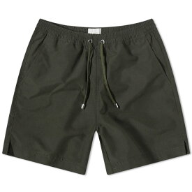 【送料無料】 サンスペル メンズ ハーフパンツ・ショーツ 水着 Sunspel Swim Shorts Deep Green