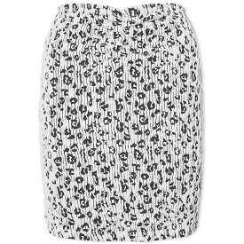 【送料無料】 グッドアメリカン レディース スカート ボトムス Good American Leopard V-Skirt Glass Leopard