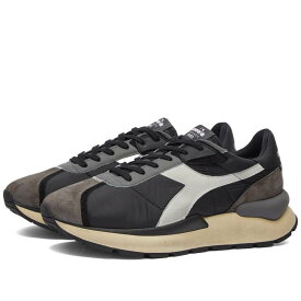 【送料無料】 ディアドラ メンズ スニーカー シューズ Diadora Mercury Elite Black & White Pristine