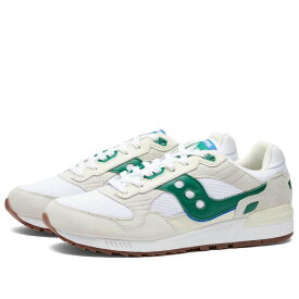 【送料無料】 サッカニー メンズ スニーカー シューズ Saucony Shadow 5000 White & Green