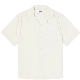【送料無料】 コリドー メンズ シャツ トップス Corridor Striped Seersucker Vacation Shirt White