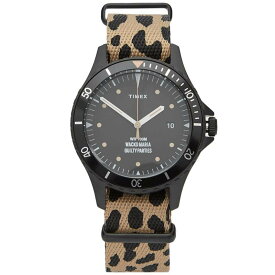 【送料無料】 タイメックス メンズ 腕時計 アクセサリー END. x Timex x Wacko Maria Navi 38 Leopard & Black