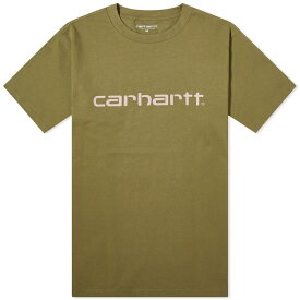 【送料無料】 カーハート メンズ Tシャツ トップス Carhartt WIP Script T-Shirt Dundee & Glassy Pink