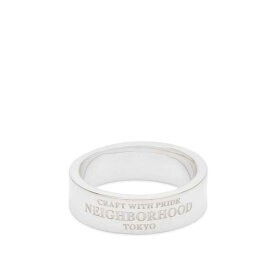 【送料無料】 ネイバーフッド メンズ リング アクセサリー Neighborhood Plain Ring Silver