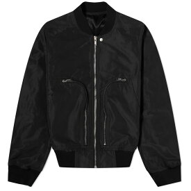 【送料無料】 リックオウエンス メンズ ジャケット・ブルゾン アウター Rick Owens Bauhaus Technical Flight Jacket Black