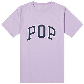 【送料無料】 ポップトレーディングカンパニー メンズ Tシャツ トップス POP Trading Company Arch T-Shirt Viola