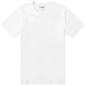 【送料無料】 コリドー メンズ Tシャツ トップス Corridor Organic Pima T-Shirt White