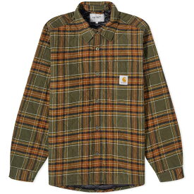 【送料無料】 カーハート メンズ ジャケット・ブルゾン アウター Carhartt WIP Wiles Quilted Shirt Jacket Highland Check